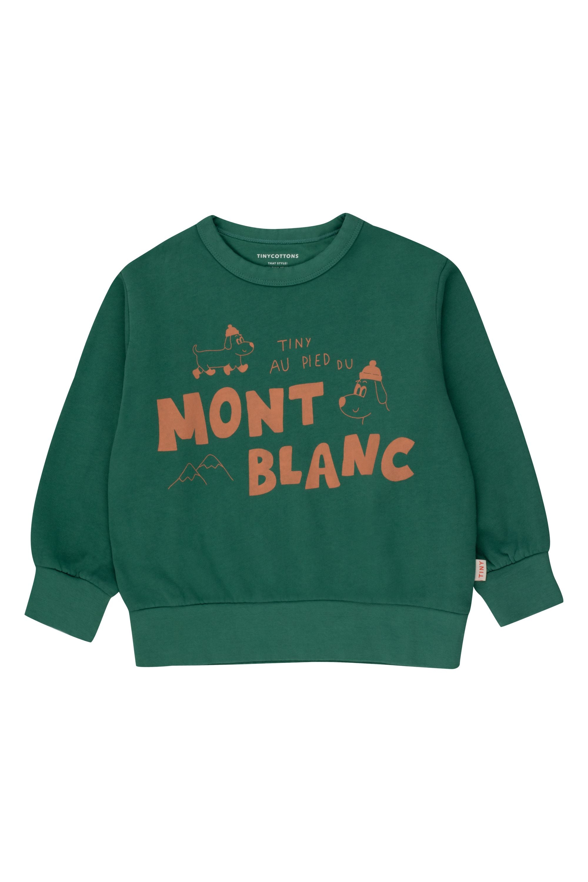 tinycottons CHAMONIX TWINS SWEATSHIRT 6y-