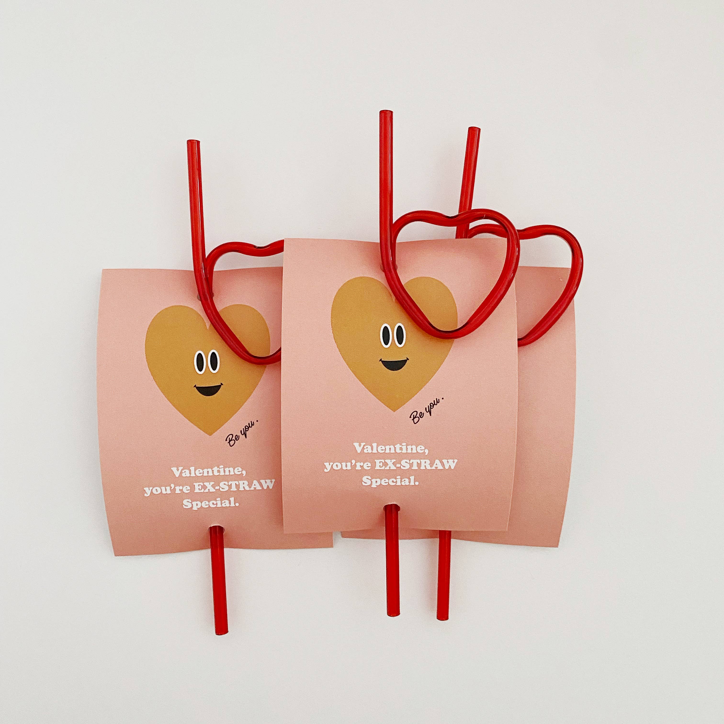 Classroom Valentine Kit -  Straw