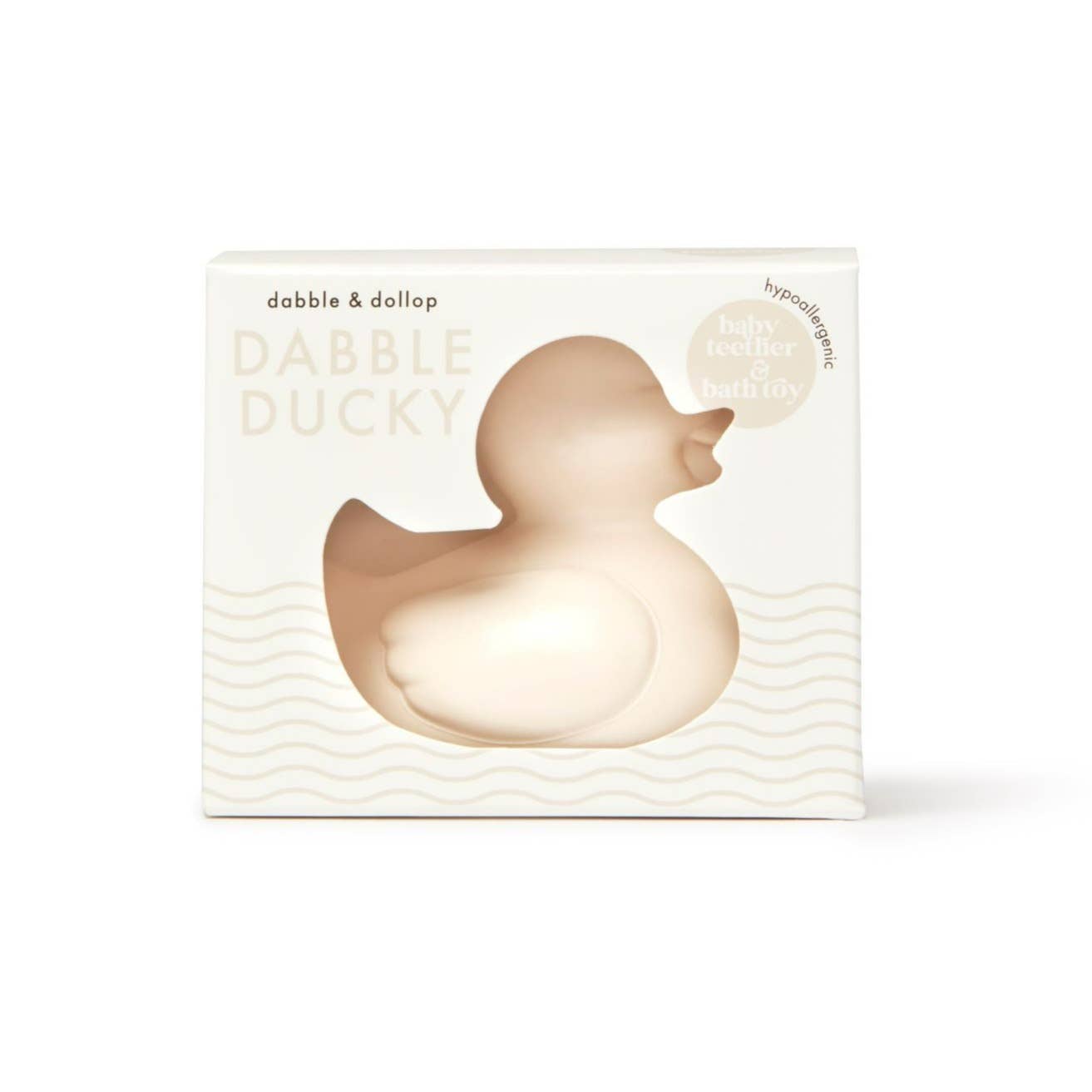 Latex-Free Duck Bath Toy & Teether