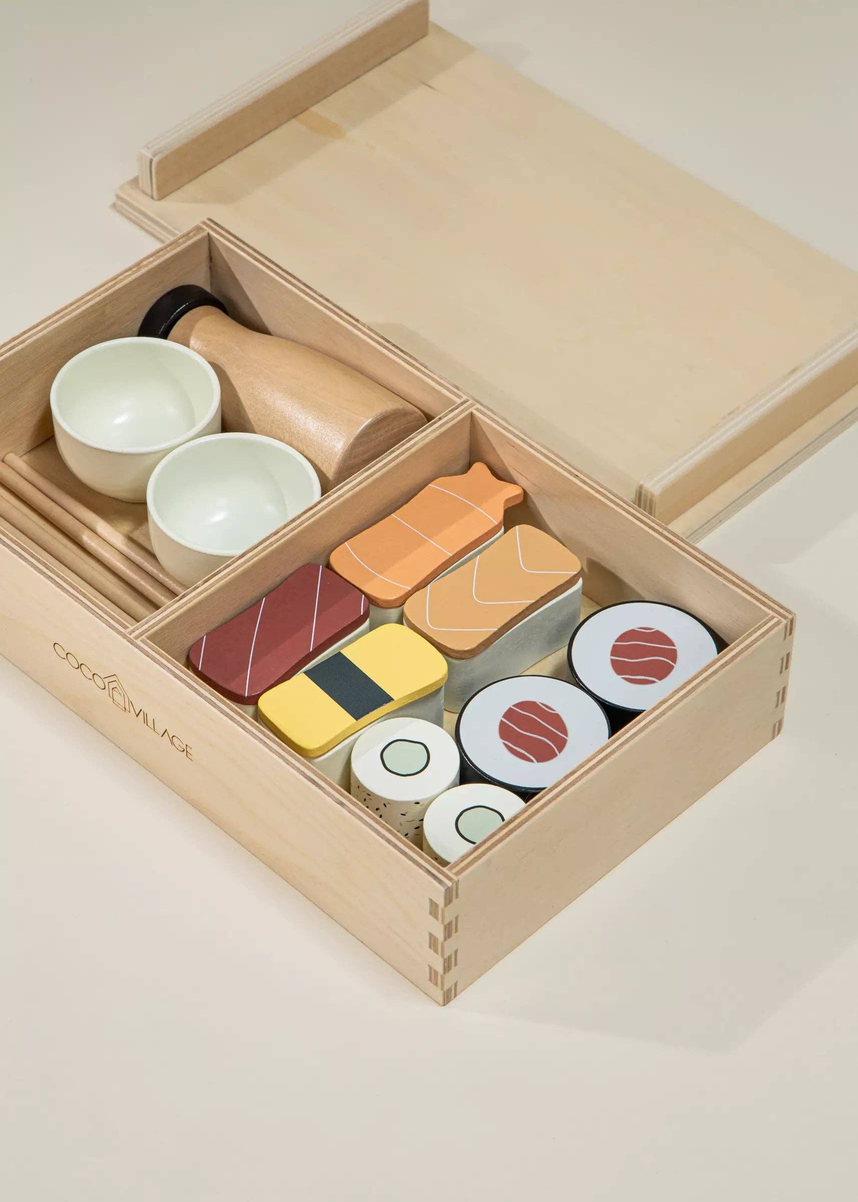 Wooden Sushi Playset