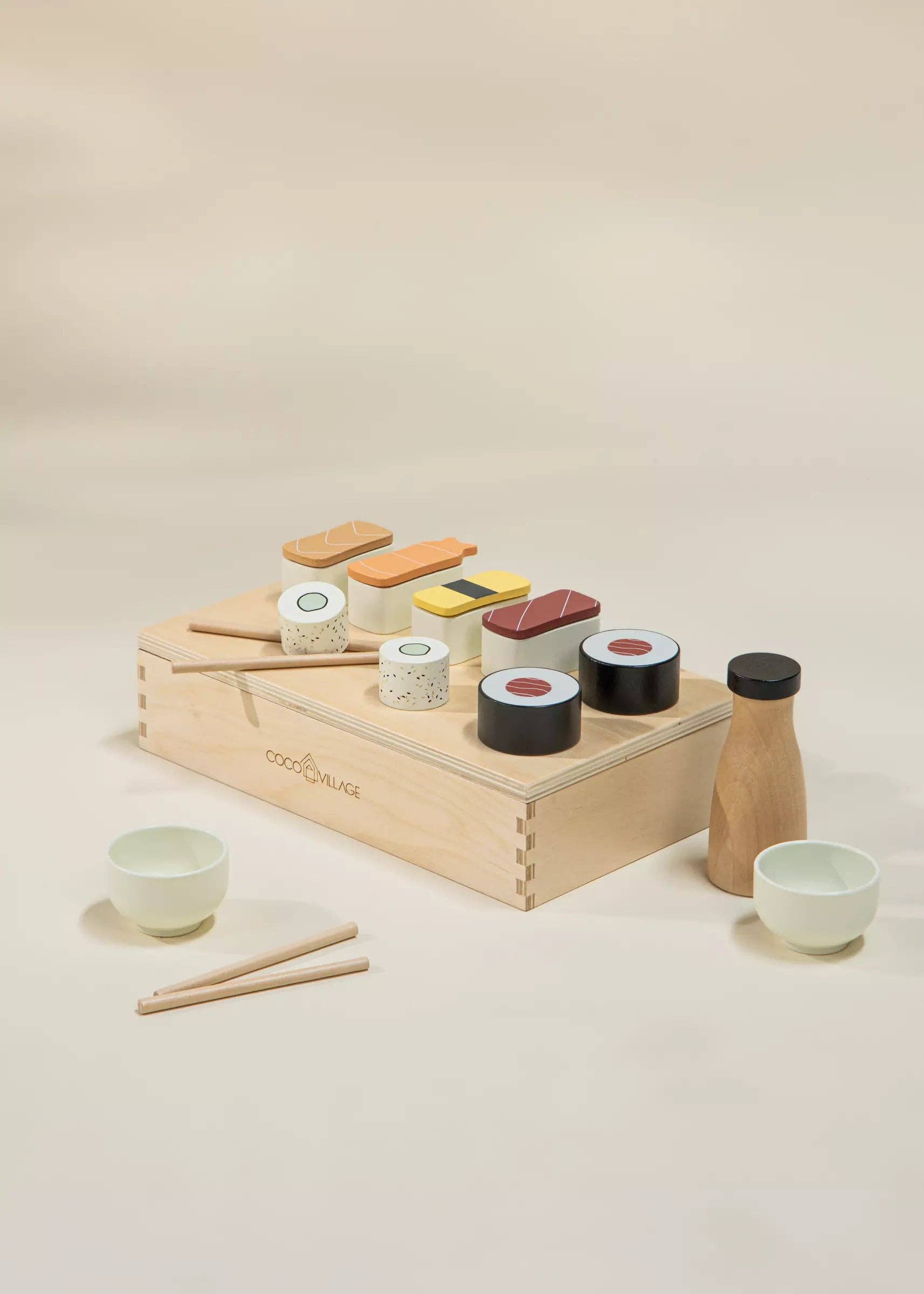 Wooden Sushi Playset