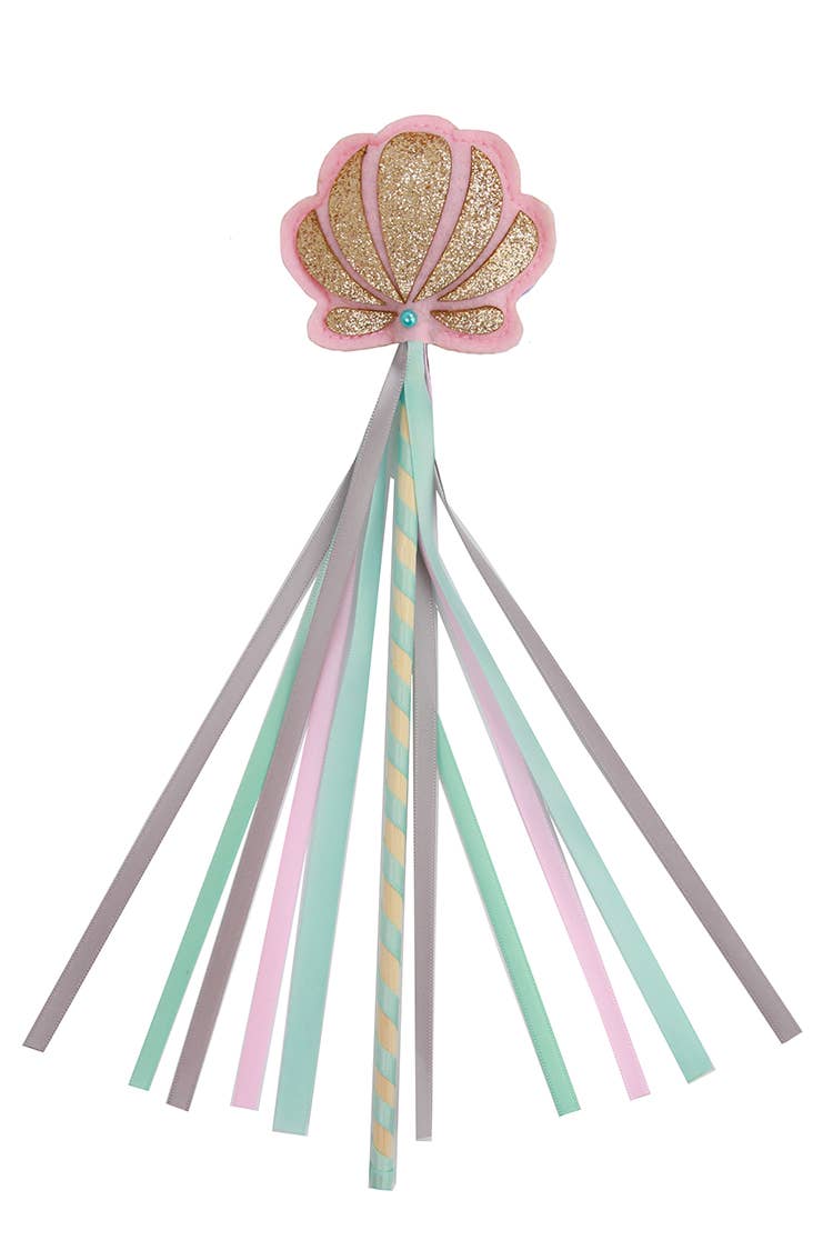 Shell Ribbon Wand