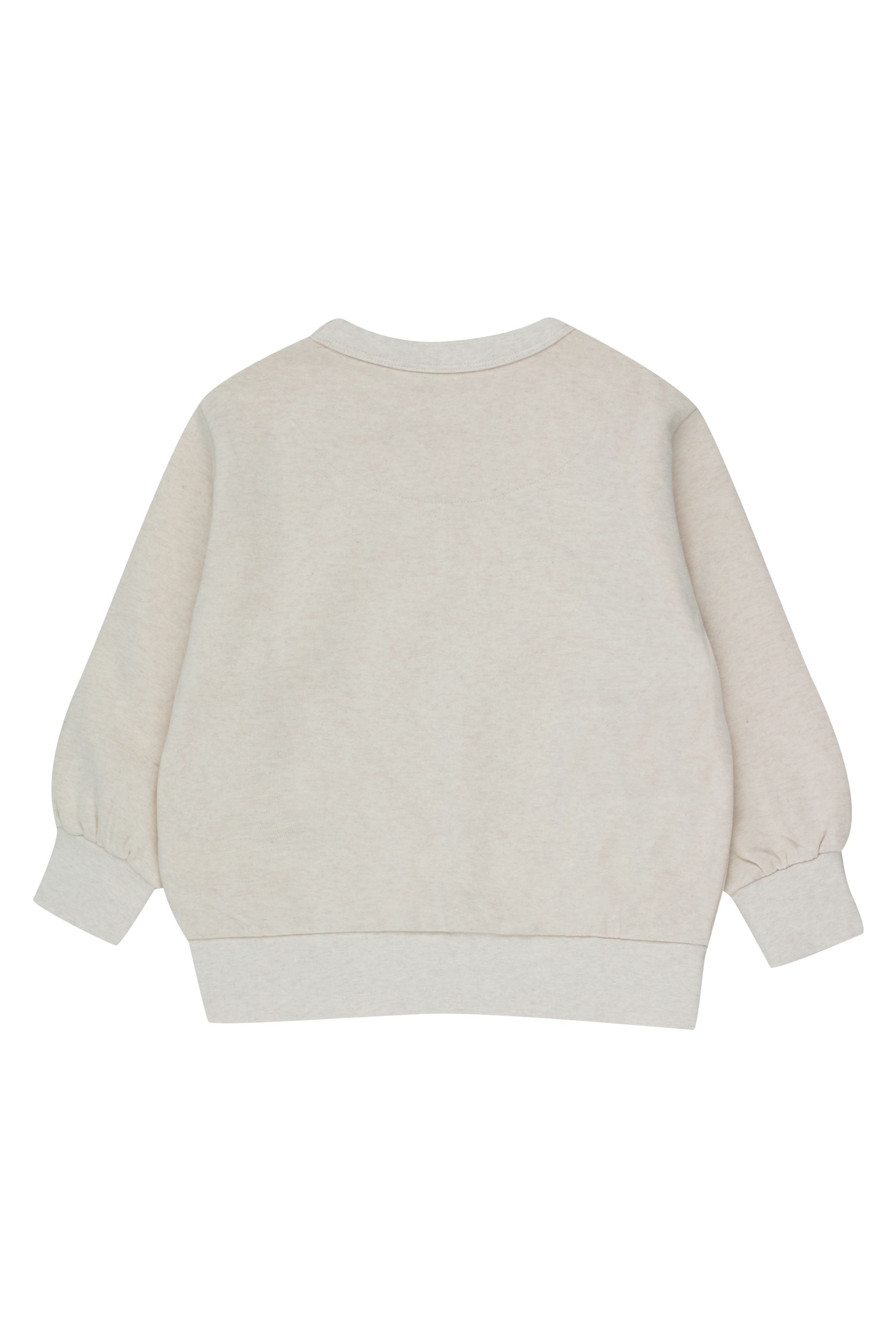 TinyCottons Doux Chamonix Sweatshirt, Light Cream Heather