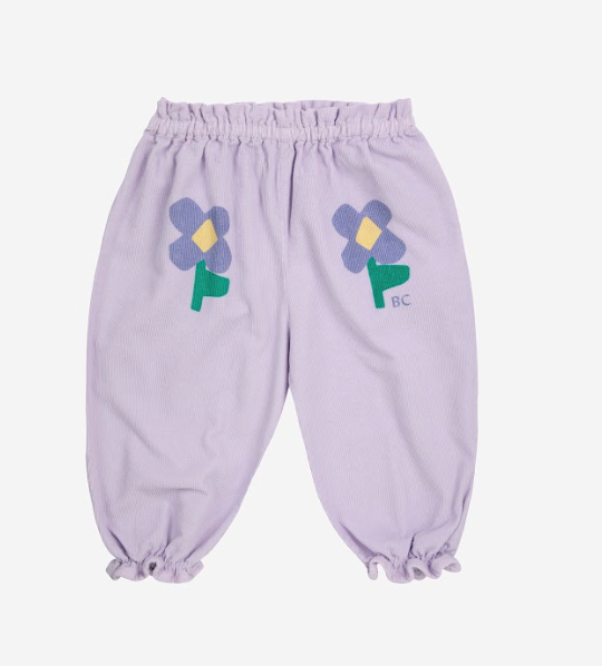 Bobo Choses Baby Pansy Flowers Woven Pants