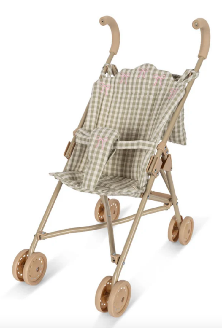 Konges Slojd Doll Stroller - Tea Check