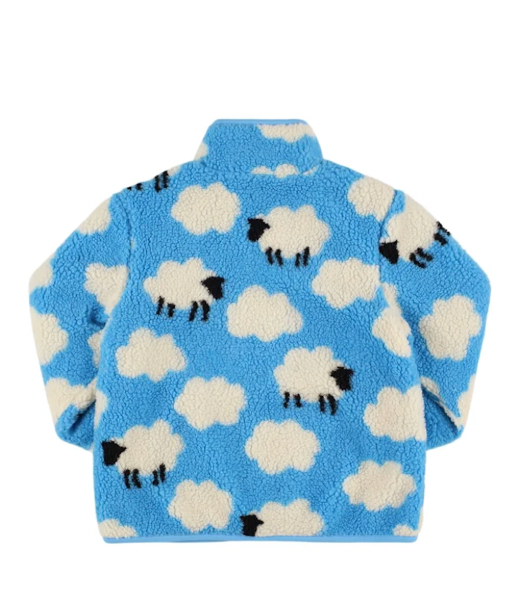 Stella Baby Clouds and Sheep Teddy Jacket