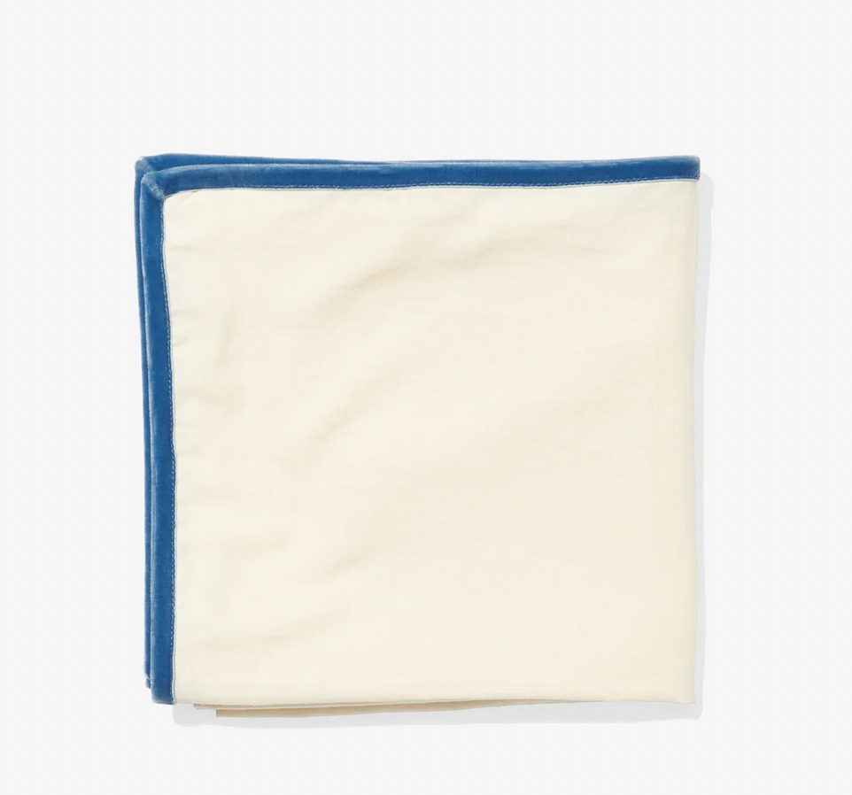 Casey Blanket - Blue Velvet