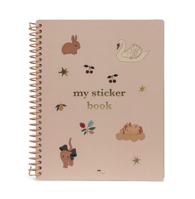 Konges Slojd My Sticker Book  - Pink