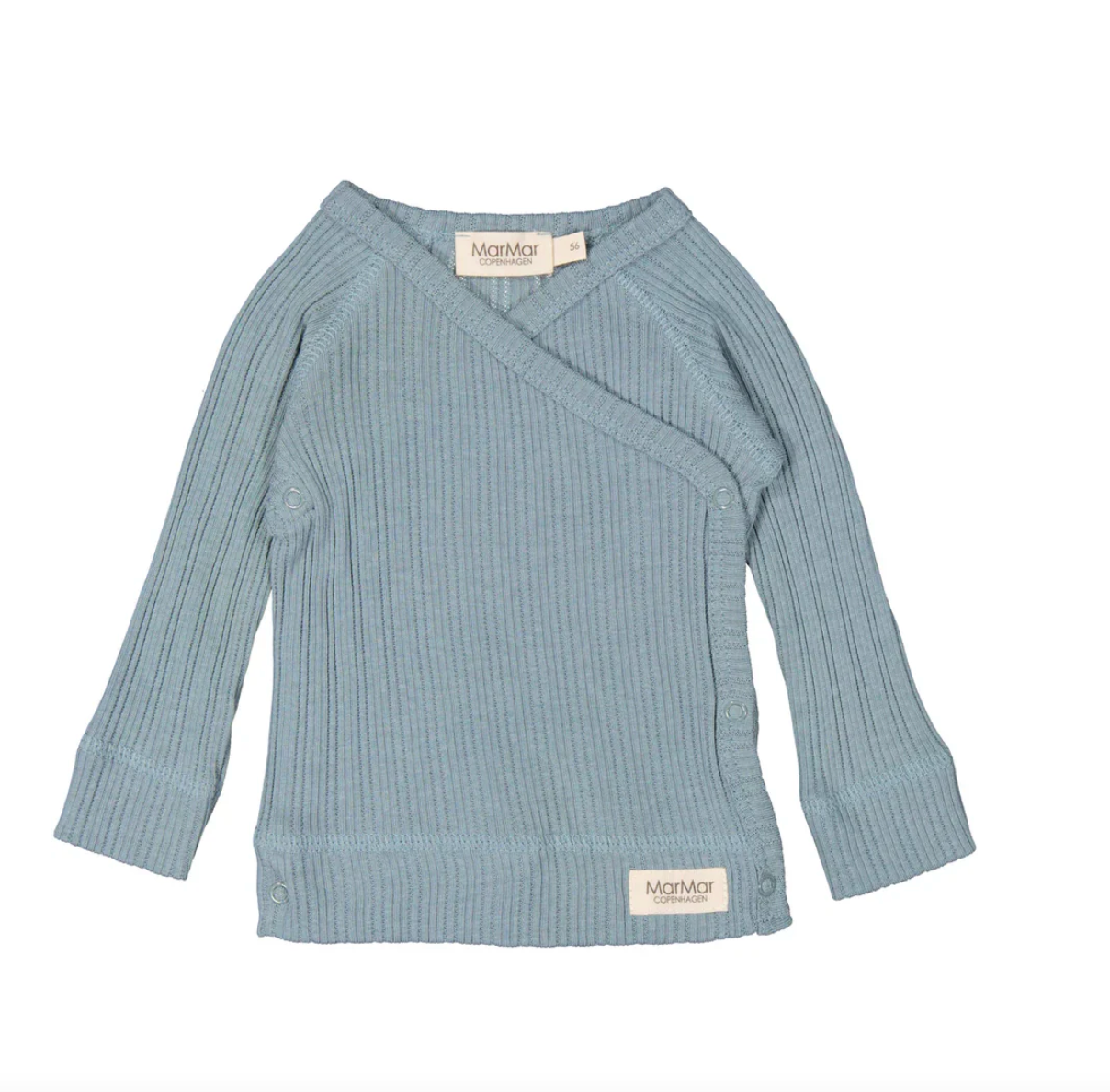 MarMar Copenhagen Long Sleeve Tut Wrap - Blue Dove