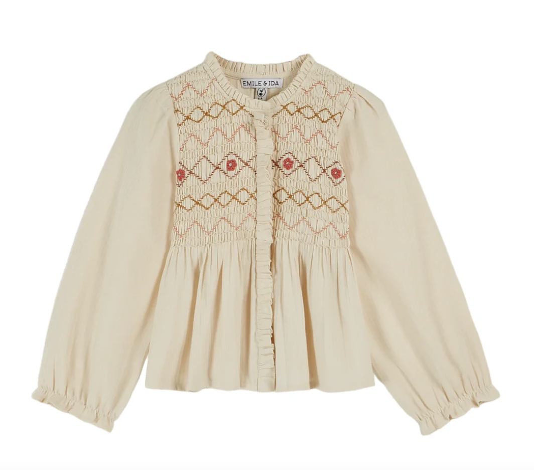 Emile Et Ida Baby Blouse Smockee