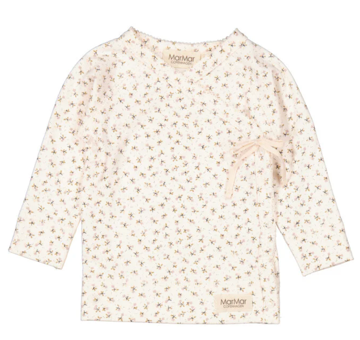 MarMar Copenhagen Long Sleeve Tut Wrap Top - Petite Fleurs