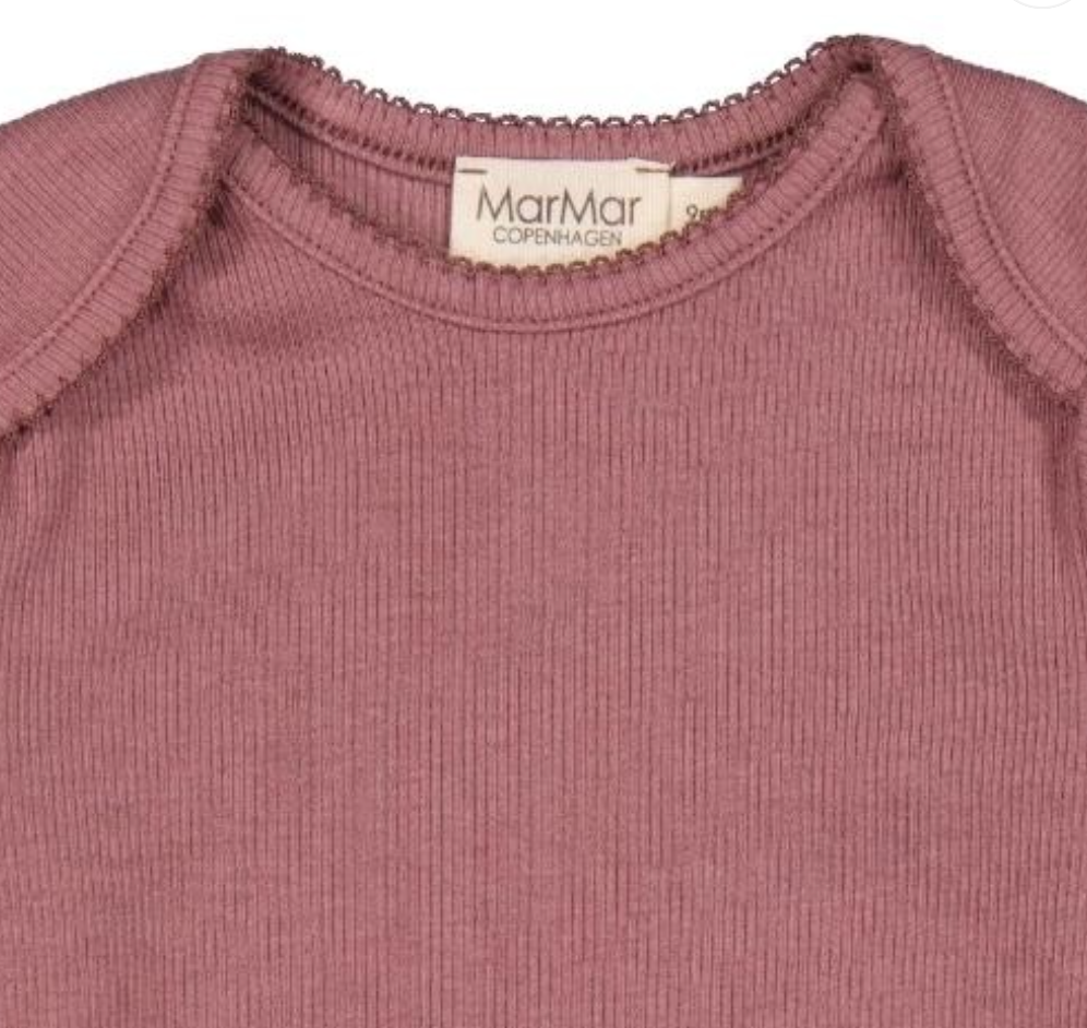 MarMar Copenhagen Long Sleeve Ben Body - Dusty Grape