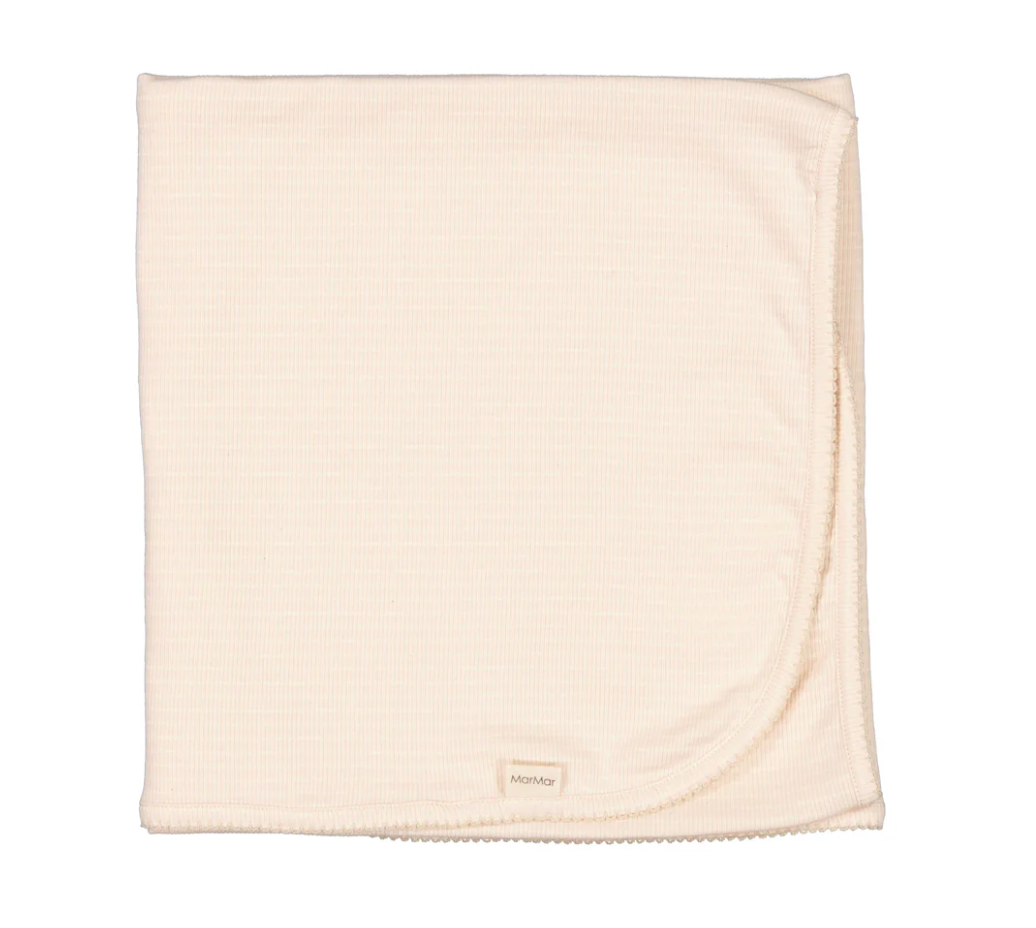 MarMar Copenhagen Alida Blanket - Rose Quartz Stripe