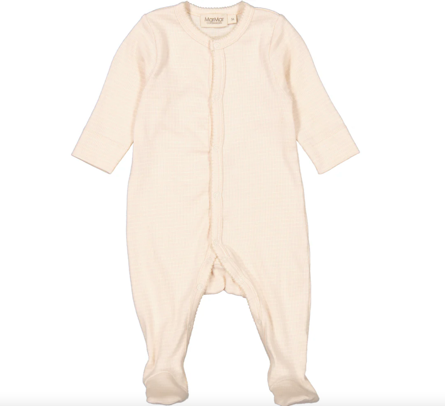 MarMar Copenhagen Rukano Onesie - Rose Quartz Stripe