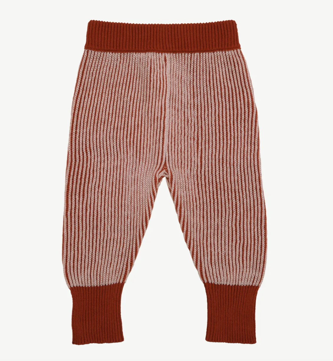 Red Caribou Knit Pants - Ketchup