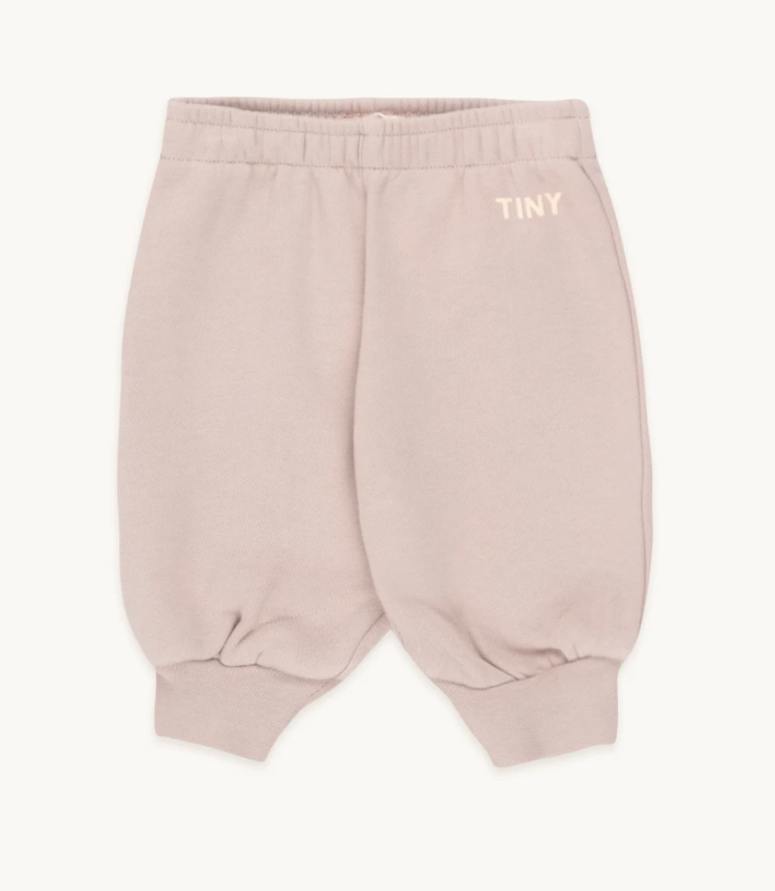 TinyCottons Solid Baby Sweatpant - Taupe