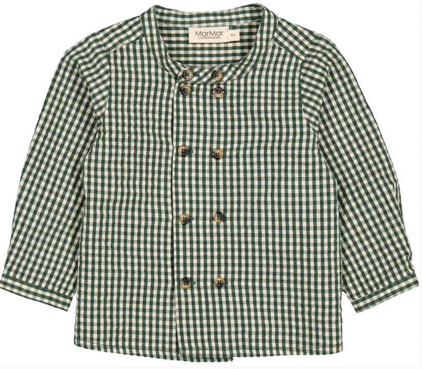 MarMar Copenhagen Toke Shirt - Green Check