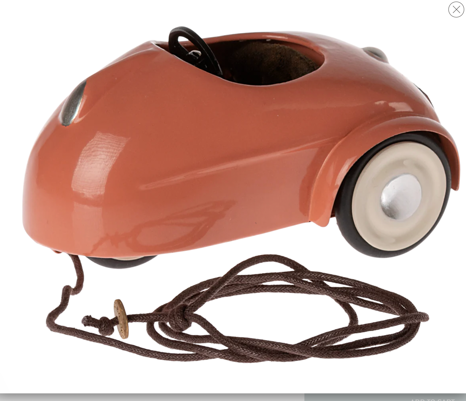 Maileg Mouse Car - Coral