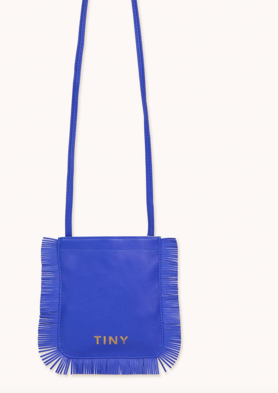 Tinycottons Fringes Bag Ultramarine