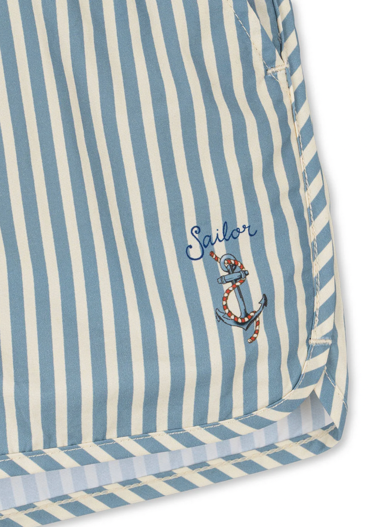 Konges Slojd Asnou Swim Shorts - Sailor Stripe