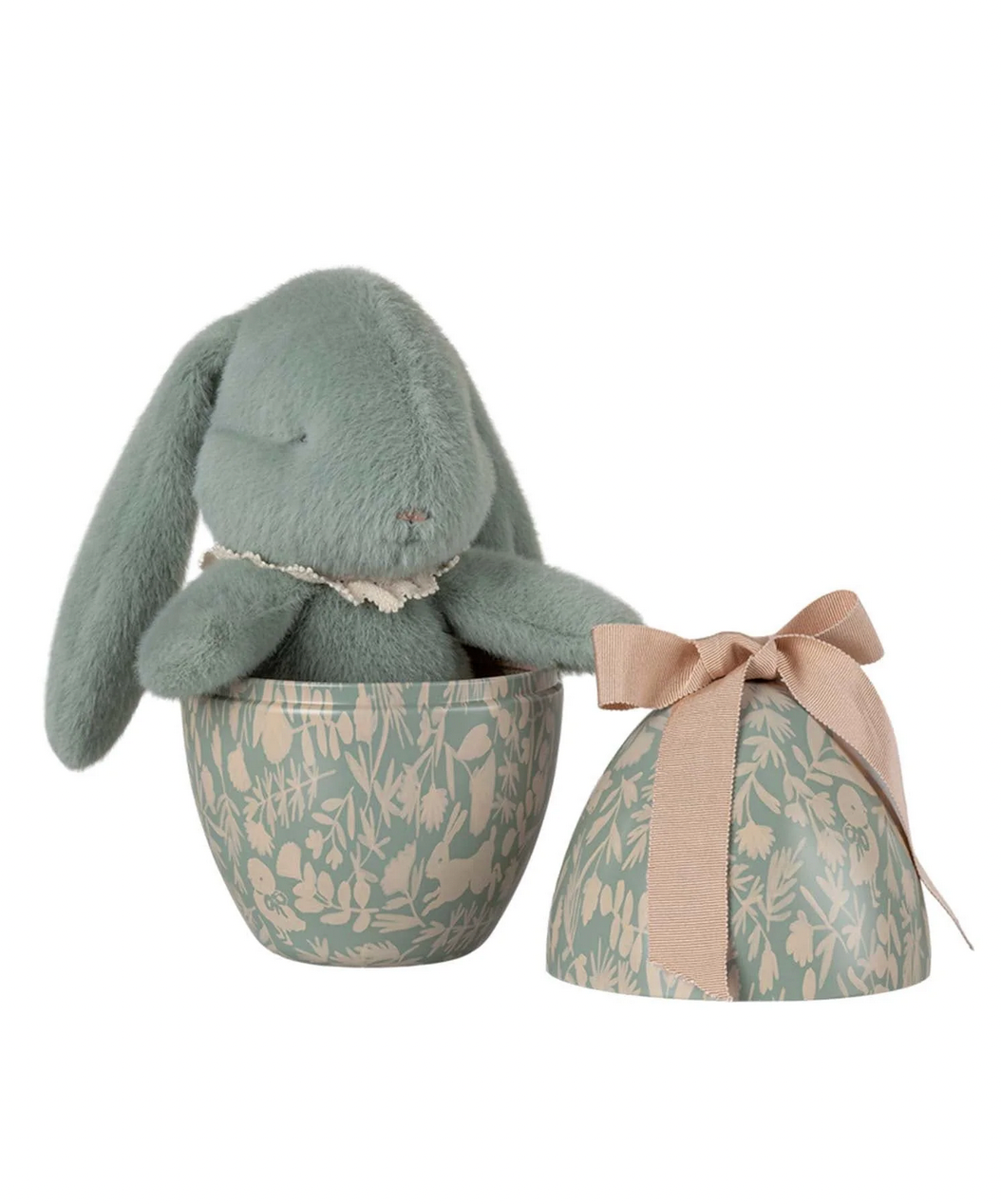 Maileg Easter Egg With Bunny - Mint