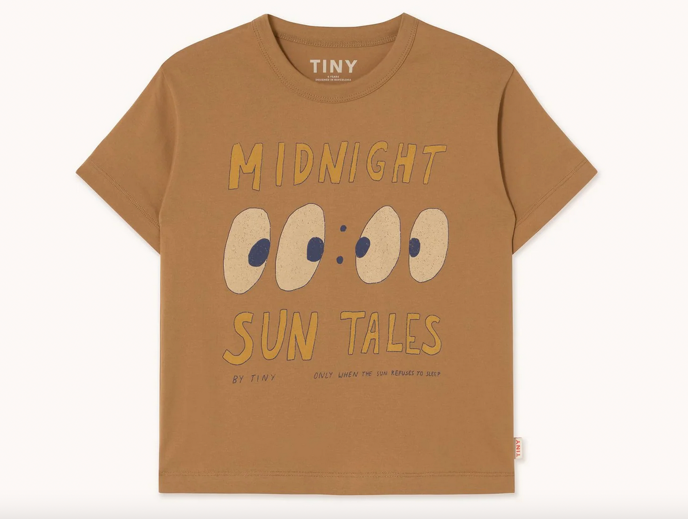 TinyCottons Midnight Graphic Tee - Brown