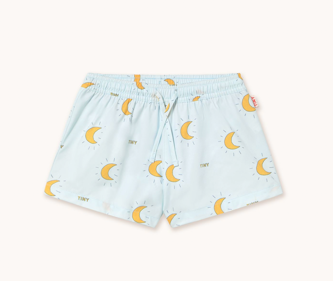 Tinycottons Midnight Sun Trunks - Pastel Blue