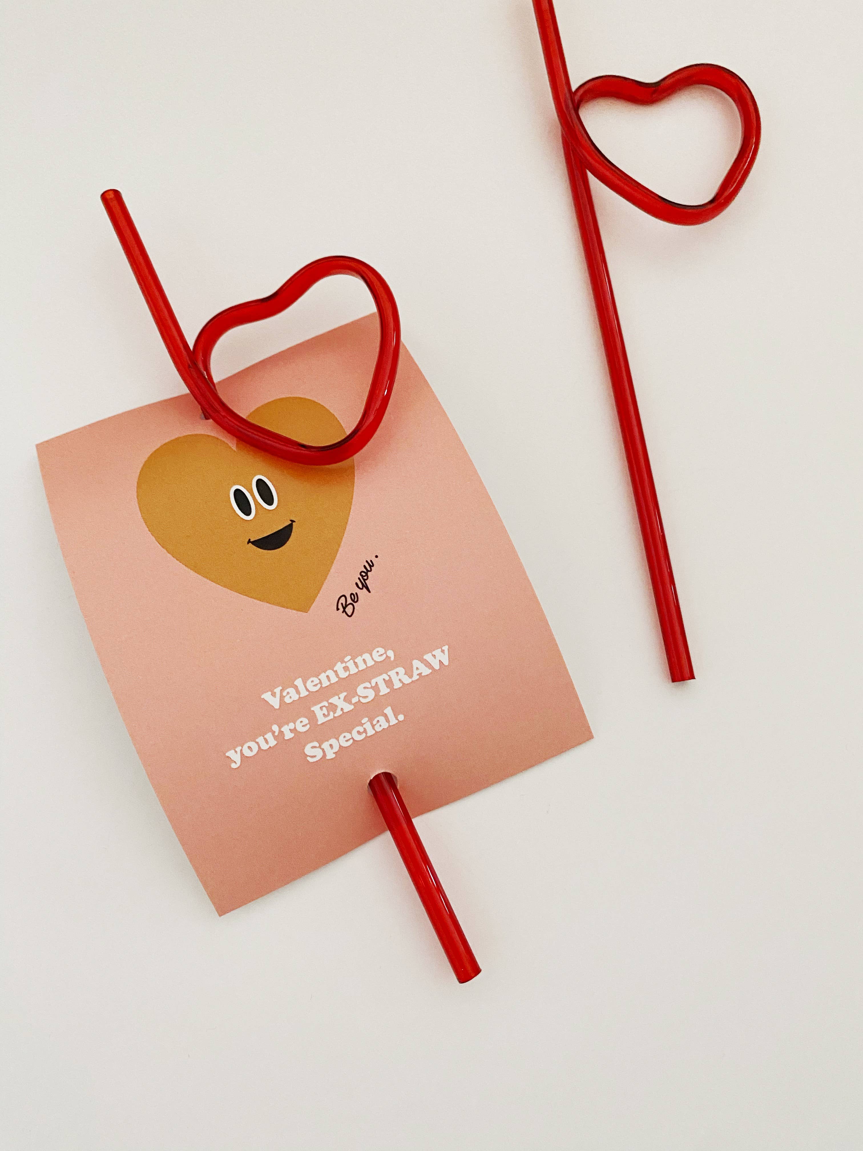 Classroom Valentine Kit -  Straw