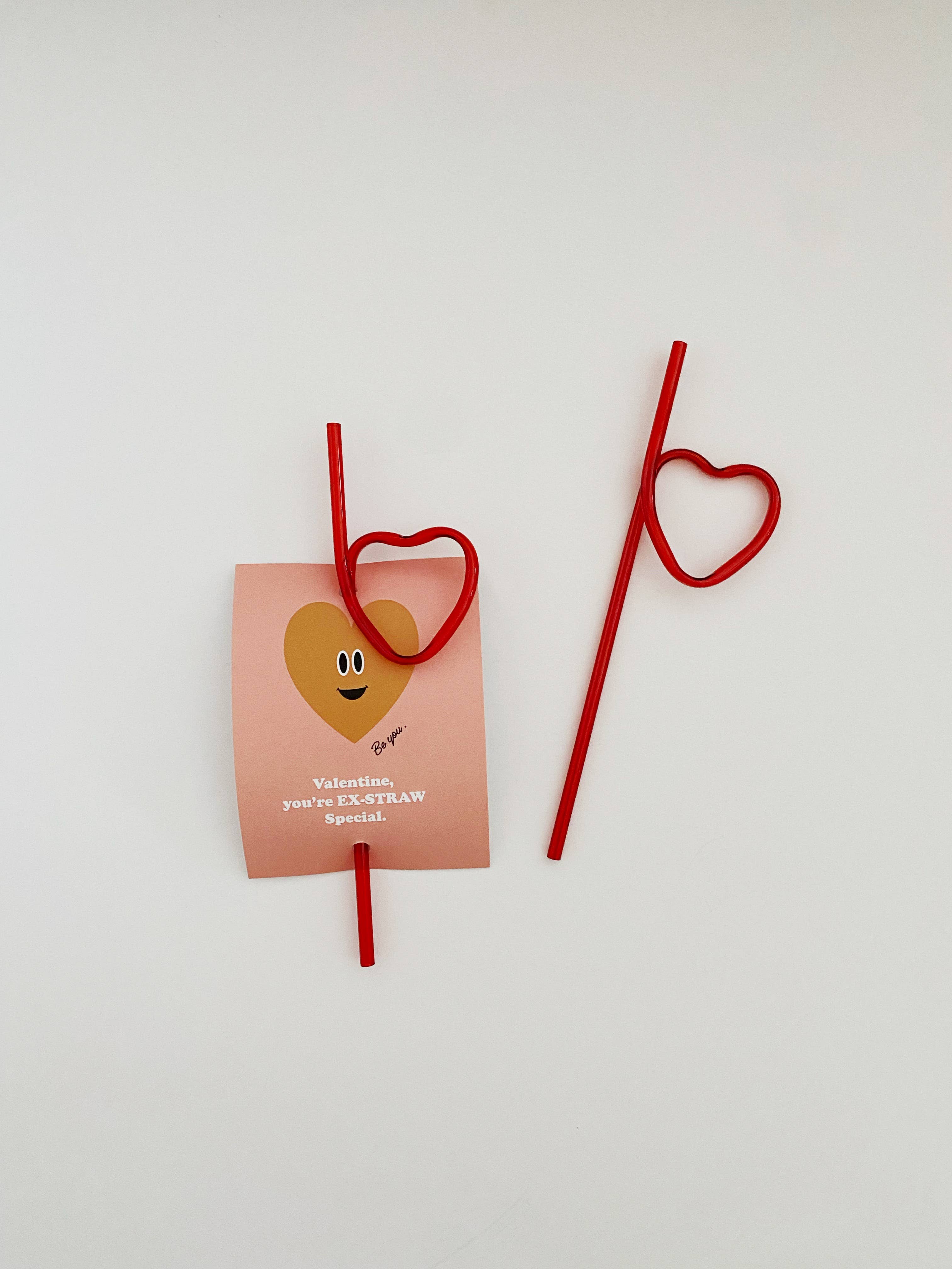 Classroom Valentine Kit -  Straw