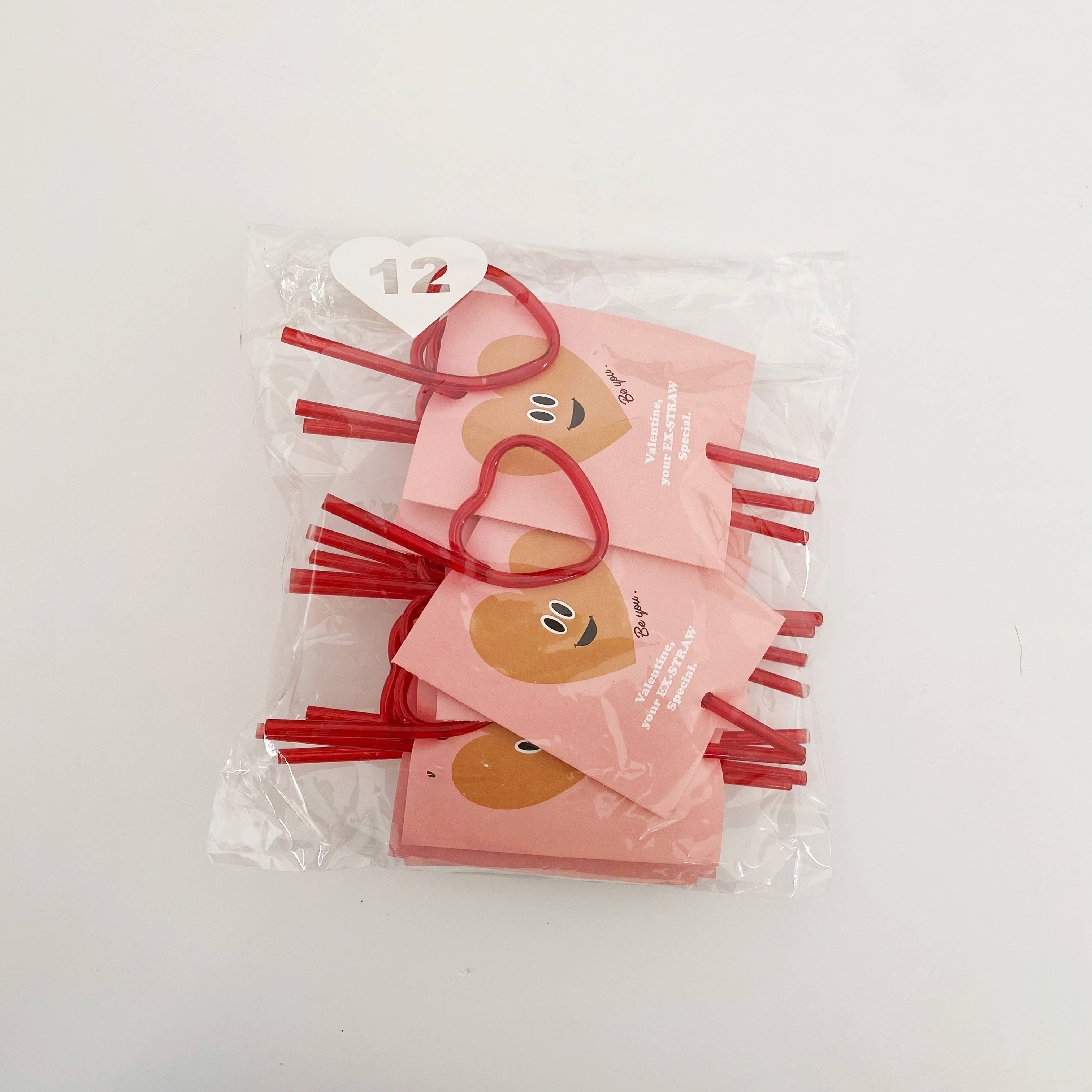 Classroom Valentine Kit -  Straw