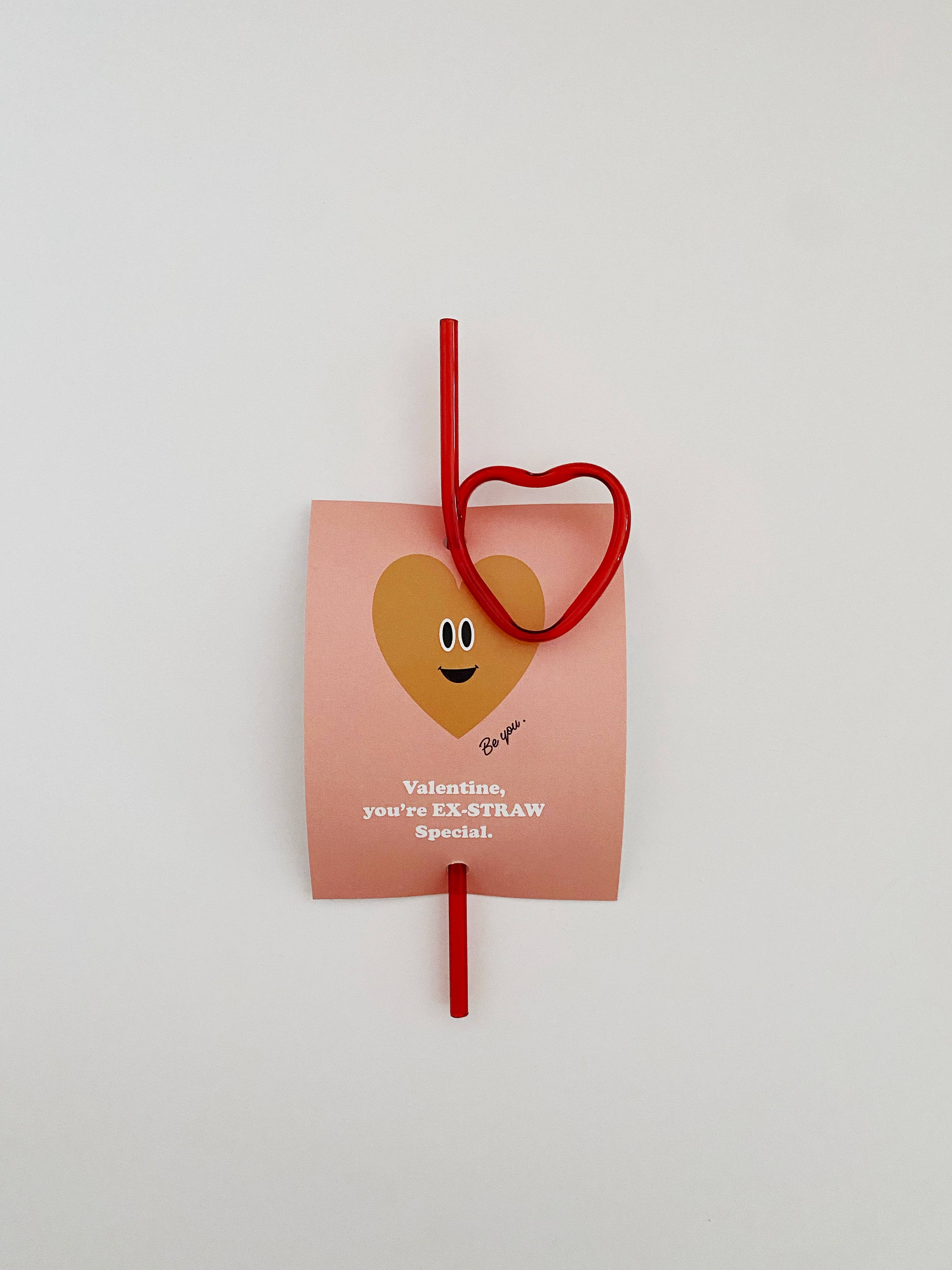 Classroom Valentine Kit -  Straw