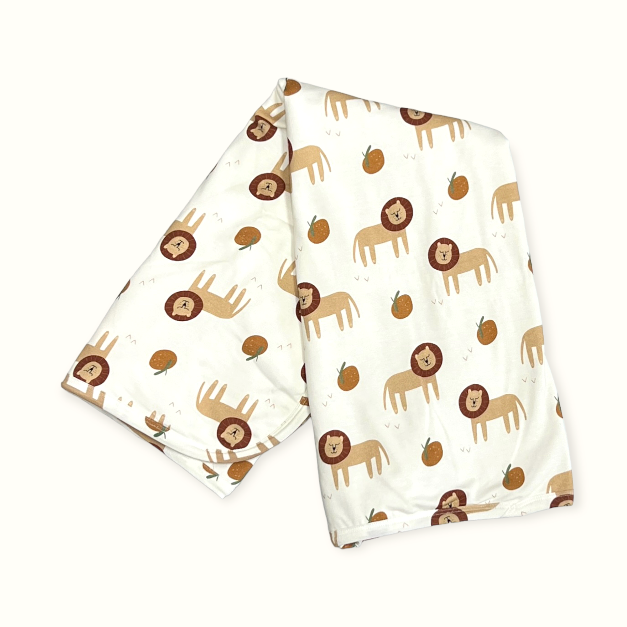 Lion Baby Organic Hooded Bath Towel