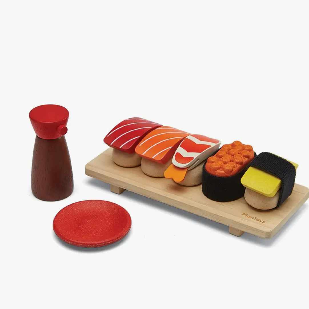 Wooden Sushi Set